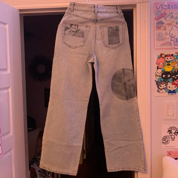 Death Note Custom Graphic Jeans - Picture 3 of 9